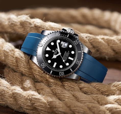 rolex met rubber band|19mm rolex rubber watch strap.